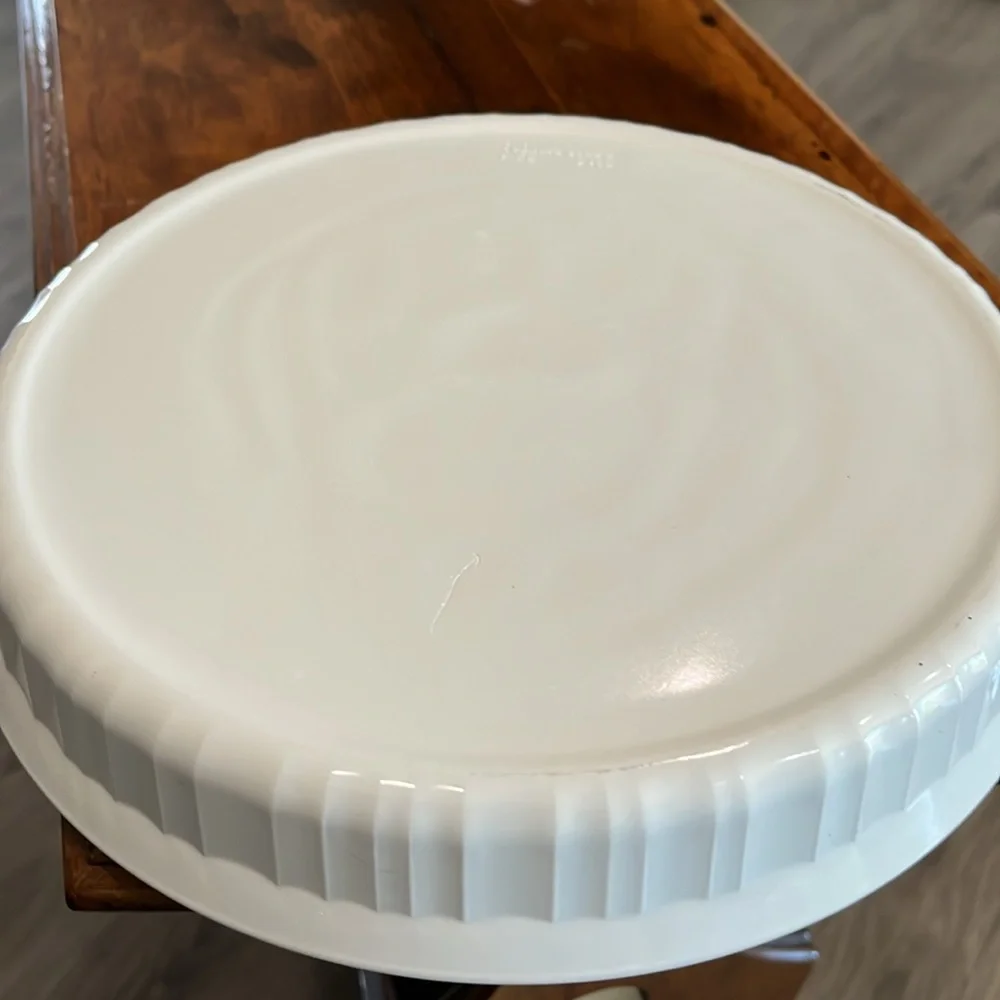 White Corning-wear Baking Dish F-3-B